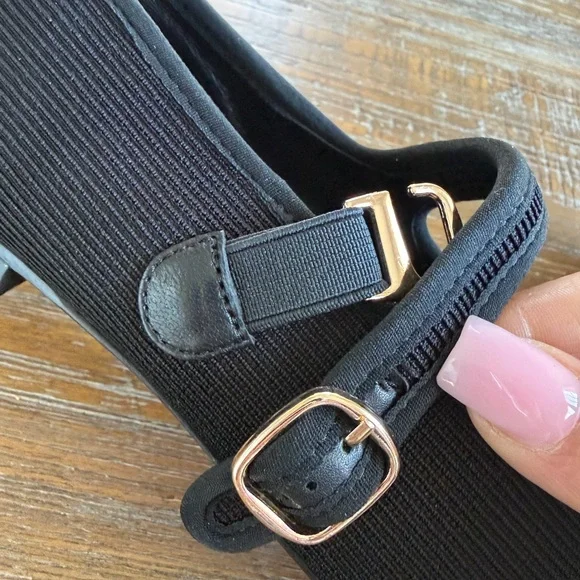 Chanel Black Mary Jane ballet  Flats size 40 - Picture 8 of 8